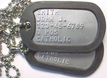 Click to Order Current Issue Dog Tags