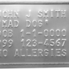 Civilian Identification – Alternative