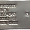 Most common 1960s USMC Format with hole on the left